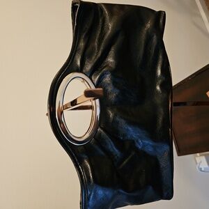 Vintage Faux Leather Clutch